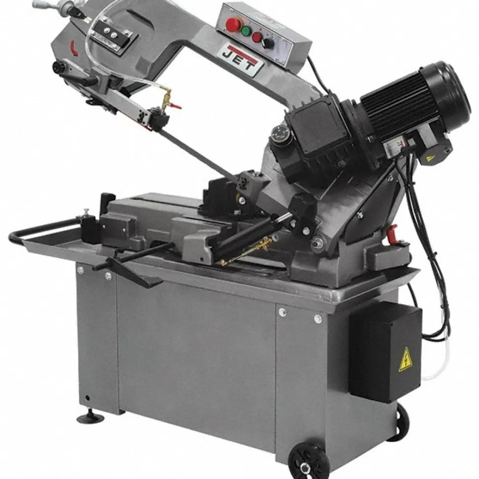 8 x 14" Manual Horizontal Bandsaw: Geared Head