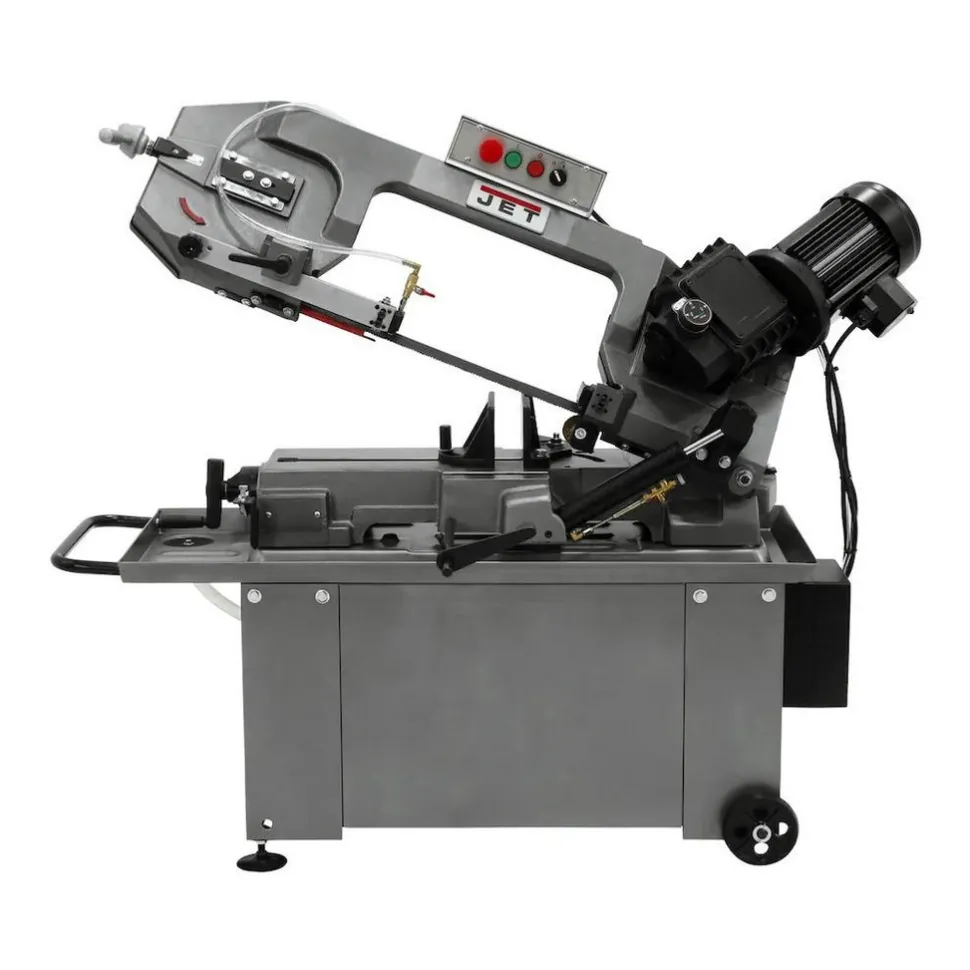 8 x 14" Manual Horizontal Bandsaw: Geared Head