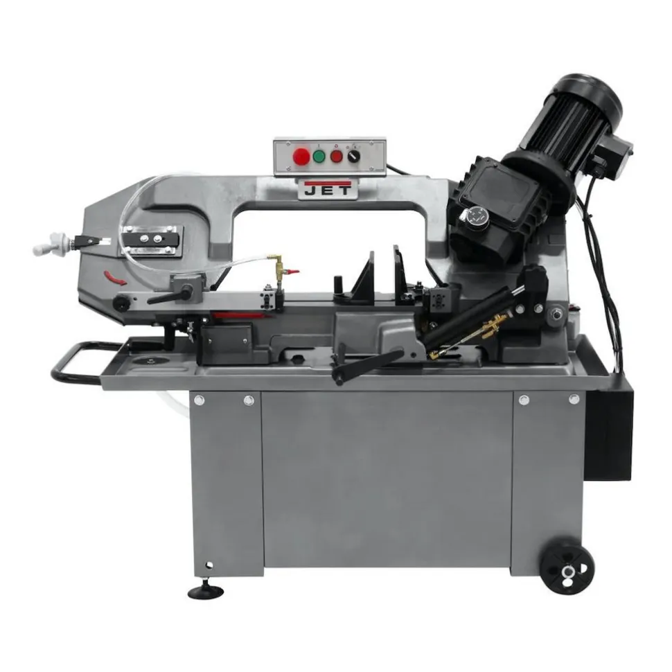8 x 14" Manual Horizontal Bandsaw: Geared Head
