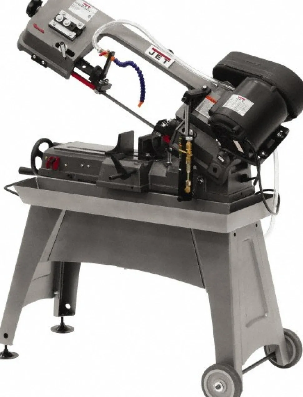 5 x 8" Manual Horizontal Bandsaw: Step Pulley