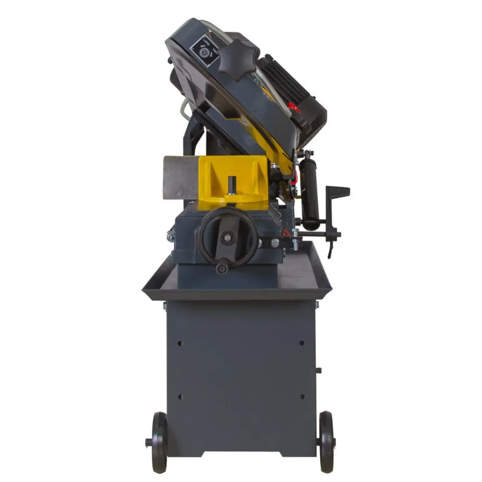 9 x 12" Manual Horizontal Bandsaw: Step Pulley