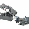 10 x 18" Manual Horizontal Bandsaw: Step Pulley