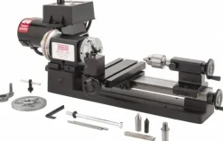 3-1/2" x 8" Miniature Lathe: Frequency, 100/240 V