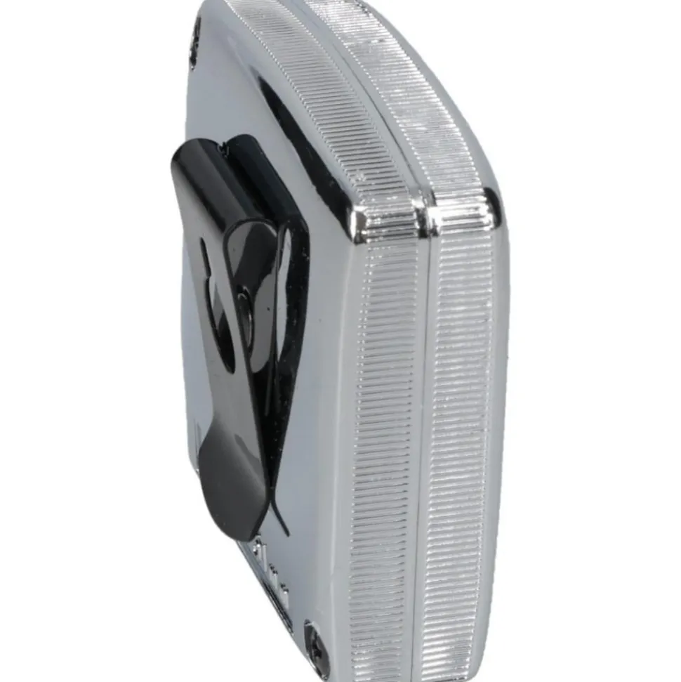 1/2" x 3m/10' Mezurall® Chrome Case SAE/Metric Yellow Clad Power Return Tape Measure
