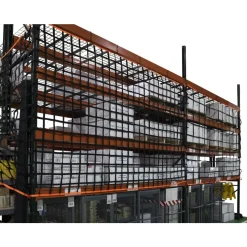 8' x 25' Pallet Rack Safety Netting Roll 6