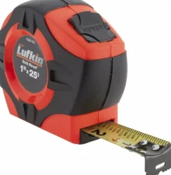 1" x 25' Quikread® Power Return Yellow Clad Tape Measure