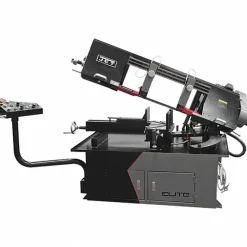 10 x 17" Semi-Automatic Horizontal Bandsaw: Variable-Speed Pulley