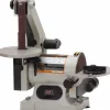 30" x 1" Vertical Combination Sanding Machine: 5" Disc Dia