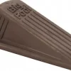 4-3/4"X 2" X 1-1/4" BROWN WEDGE DOORSTOP