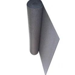60 x 72 x 1/4" Gray Pressed Wool Felt Sheet