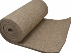 12 x 72 x 3/8" Gray Pressed Wool Felt Sheet
