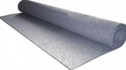60 x 72 x 1/2" Gray Pressed Wool Felt Sheet