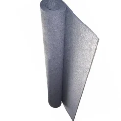 60 x 72 x 1/2" Gray Pressed Wool Felt Sheet