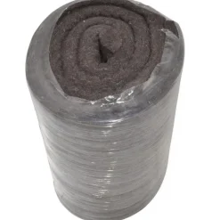 12 x 72 x 1" Gray Pressed Wool Felt Sheet