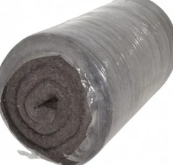 12 x 72 x 1" Gray Pressed Wool Felt Sheet