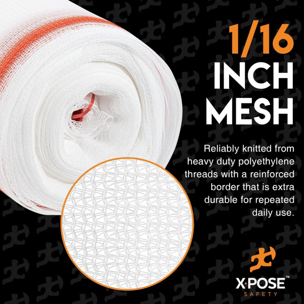 8'6" x 1/16" x 150' Heavy-Duty Fire-Retardant Multi-Purpose Net
