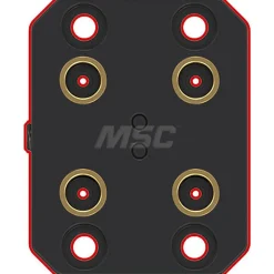 103.5X103.5X25MM ALUM ROCKLOCK 52MM BASE