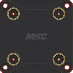 156X158X30MM ALUM ROCKLOCK 96MM BASE