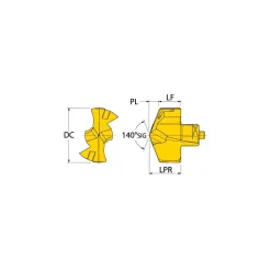 .5X.37X.65 .015R 4FL CARB TIALN CR EM HEAD