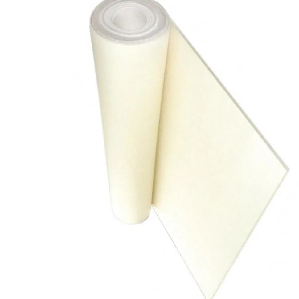 60 x 60 x 1/8" White Pressed Wool Felt Sheet
