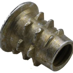 1/4-20, Zinc Alloy Flanged Hex Drive Insert