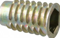 3/8-16, Zinc Alloy Flanged Hex Drive Insert