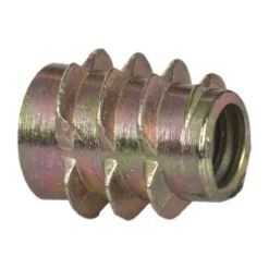 1/4-20, Zinc Alloy Flush Hex Drive Insert