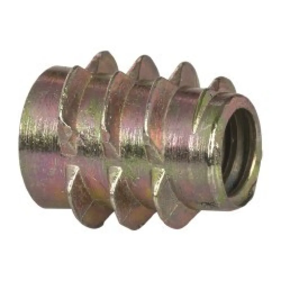 1/4-20, Zinc Alloy Flush Hex Drive Insert